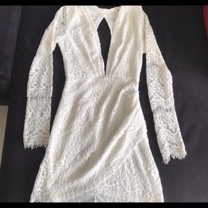 White LF dress